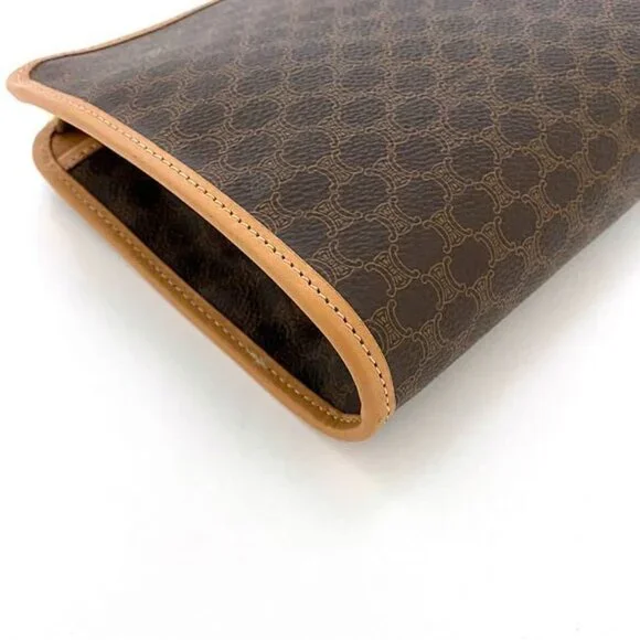 Celine Clutch Bag Brown Beige Macadam - Picture 5 of 10